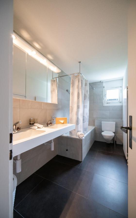 Agrimonia - 5,5-Zi Duplex Wohnung Bis 9 Personen Mit Eigenem Garten Davos Eksteriør bilde